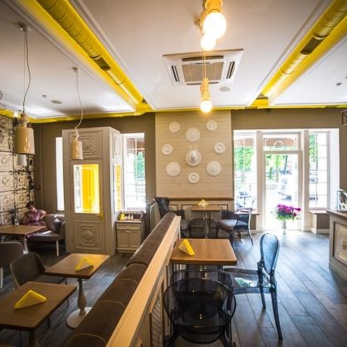 Honey. Cafe-confectionary
